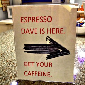 Direct. To the point. #staycaffeinated #espressodave #coffeecateringboston espressocartboston #eventprofsboston #meetingplannersboston