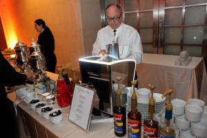 Espresso Dave creating the smoothest espresso shot ever!