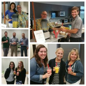 Looking for a fun, summer treat for employees? A tropical fruit smoothie bar is always a hit at work! For info on how to have this perk at work, read Boston's Espresso Dave's latest blog post, www.espressodave.com. #fruitsmoothies #workperk #employeeappreciationideas #summerfun #summerparty #summerpartyideas #smoothiebar #bostonevents #espressodave