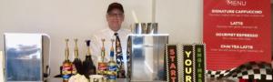 Espresso Dave Coffee Bar Racing Theme Corporate Events