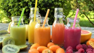 Fruit smoothie bars by Boston Espresso Dave Coffee Catering